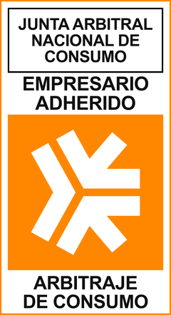 Distintivo oficial de empresa adherida al Arbitraje de Consumo, Junta Arbitral Nacional de Consumo